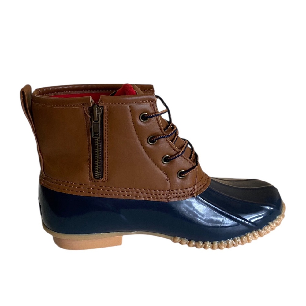 Aquatherm Rayna Waterproof Fleece Lined Duck Boots Woman 8M Side Zip Gorpcore